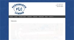 Desktop Screenshot of farnsworthlumber.com